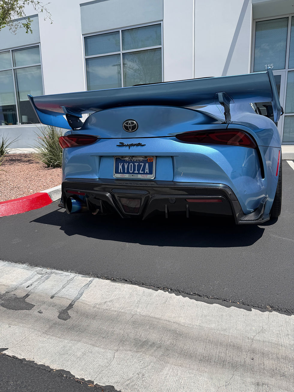 Thumbnail: MADE Carbon Fiber Single Exit Rear Diffuser A90 Toyota GR Supra