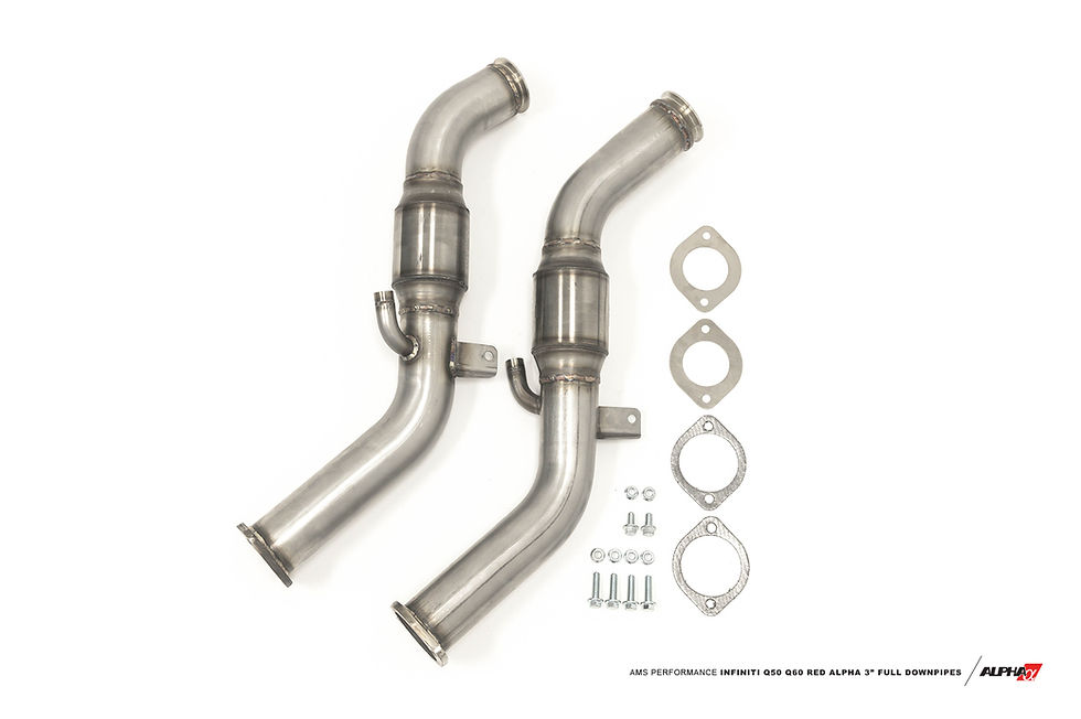 AMS Performance - RZ34 Nissan Z VR30DDTT FULL Street Downpipes