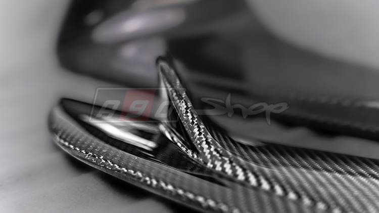 Thumbnail: Rexpeed - Dry Carbon Front LOWER Bumper Covers, MKV Toyota Supra GR A90 / A91