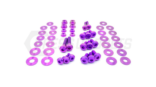 ひな様パーツ Dress Up Bolts Stage 1 TITANIUM HARDWARE Engine Bay Kit