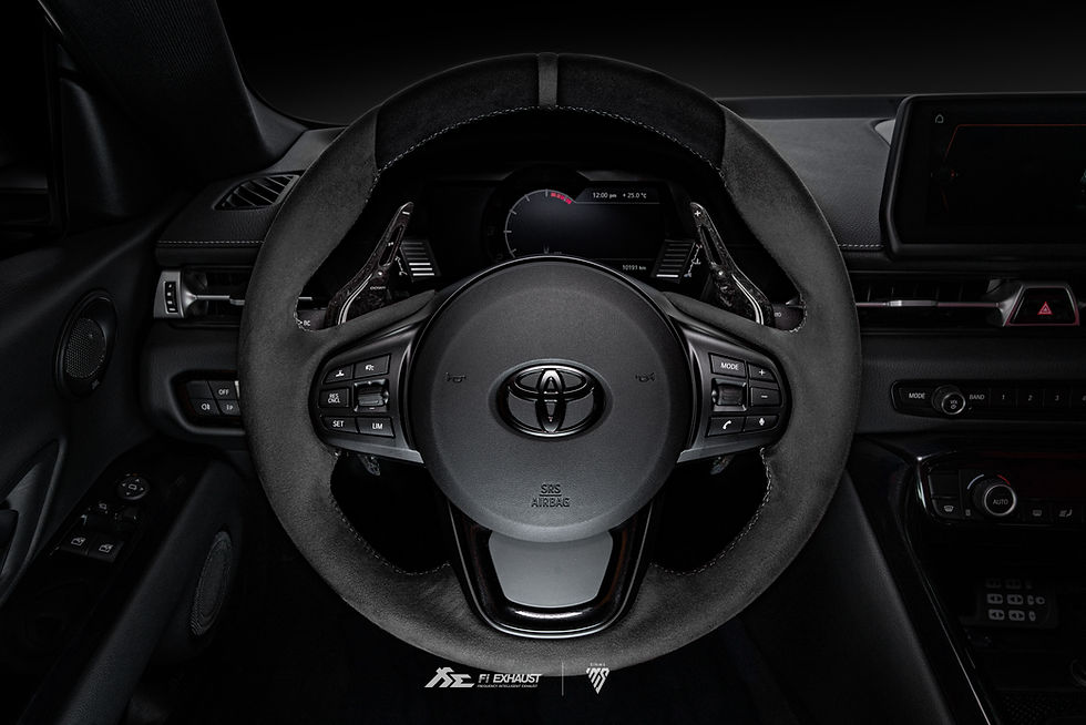 Thumbnail: Fi Exhaust / EINMS  Forged Carbon Shift Paddles, MKV Supra GR