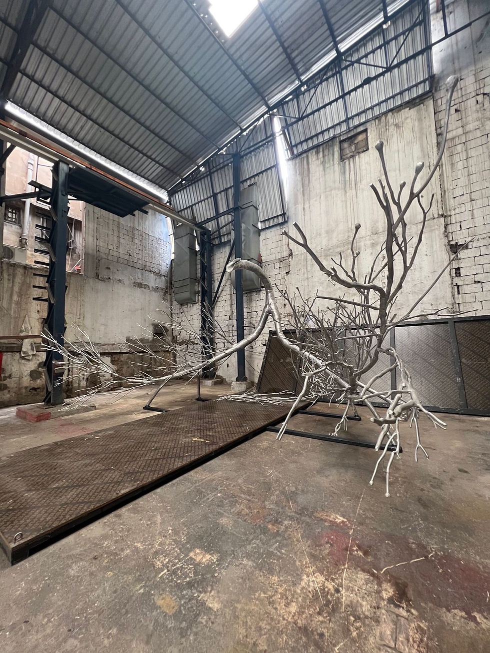 'Bodies joined by a molecule of air, 2022- Jon Bausor and Invisible Flock