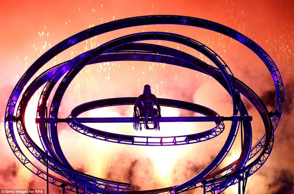 Heritage Flame Kinetic sculpture to light the Paralympic Flame for the Sochi Winter Paralympics 2014