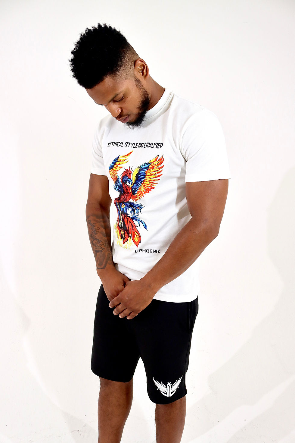 Thumbnail: JJ PHOENIX ABSTRACT  T-SHIRT