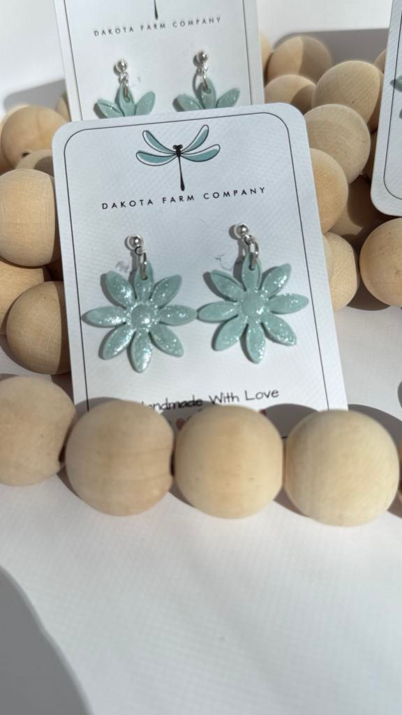 Thumbnail: Polymer Clay Earrings Handmade | Hypoallergenic | Nickel Free |  Earrings
