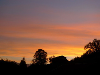 Wunderschöne Abendstimmung
