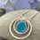Thumbnail: Sea Glass Double Halo Pendant