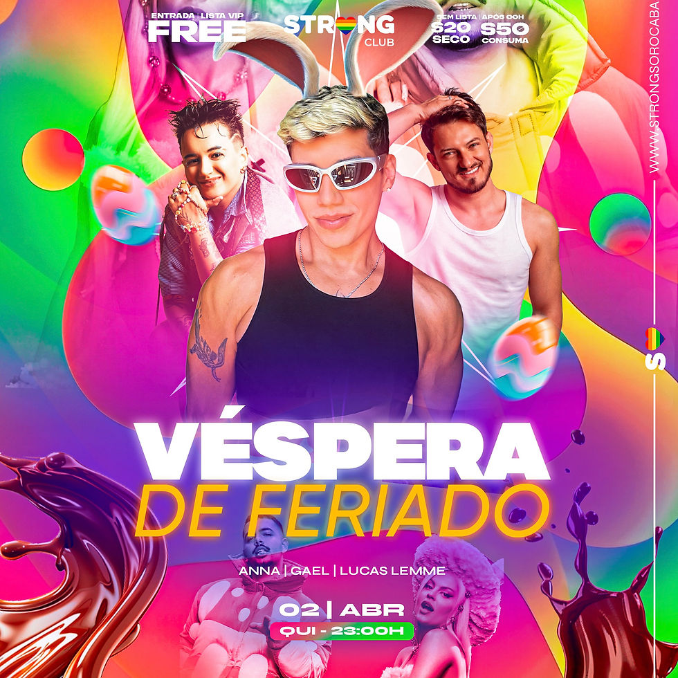 VÉSPERA DE FERIADO | Strong Club