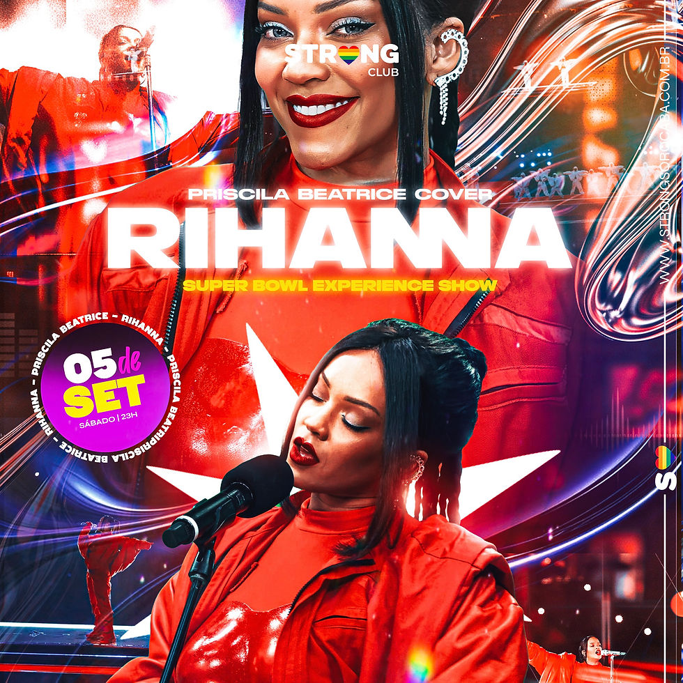 PRISCILA BEATRICE - COVER DA RIHANNA | Strong Club