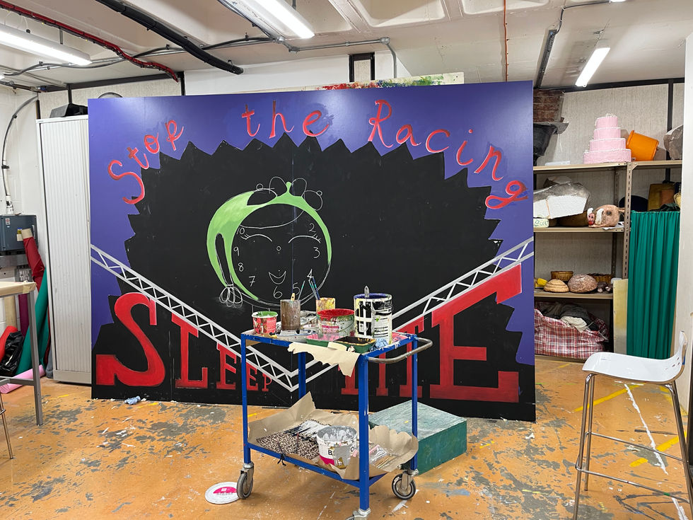 Painting the billboard