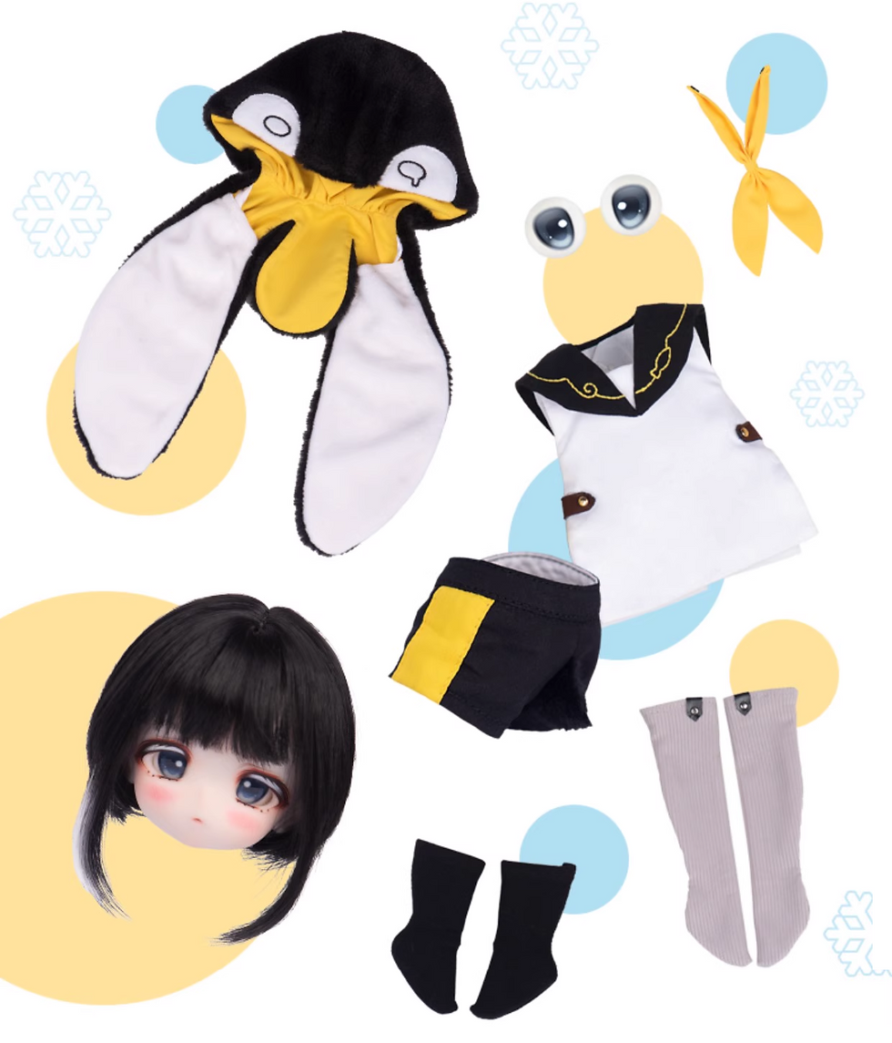 Thumbnail: 1/6 TinyFox MJD Debbie Penguin