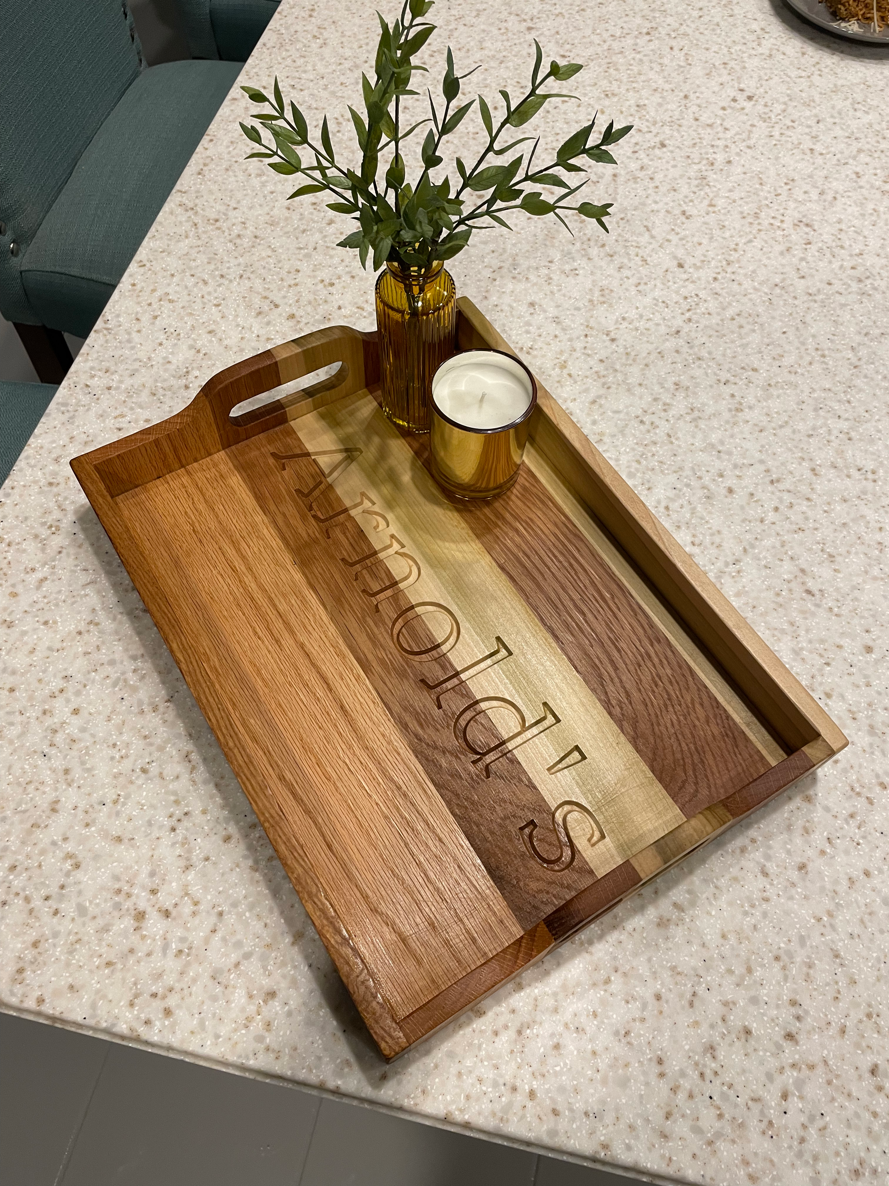 Engraved Serving Platter