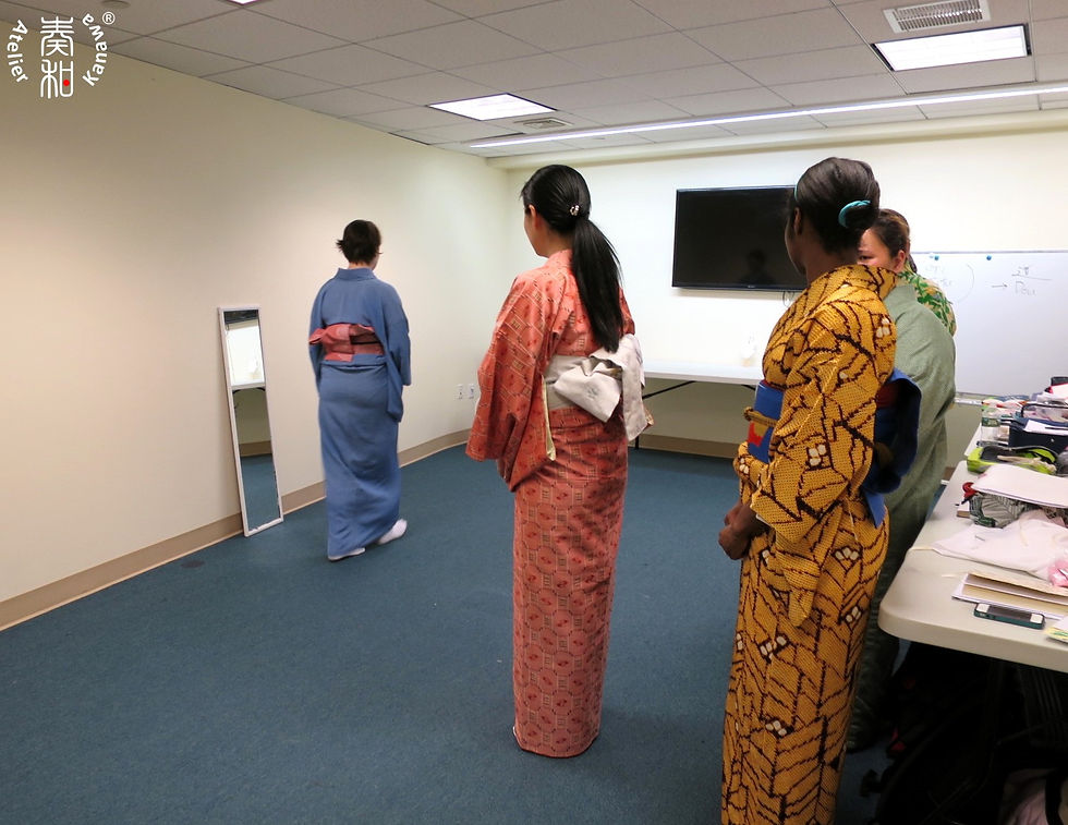 アトリエ奏和:和装立ち居振る舞い教室 Atelier Kanawa Kimono in Motion Decorum Class