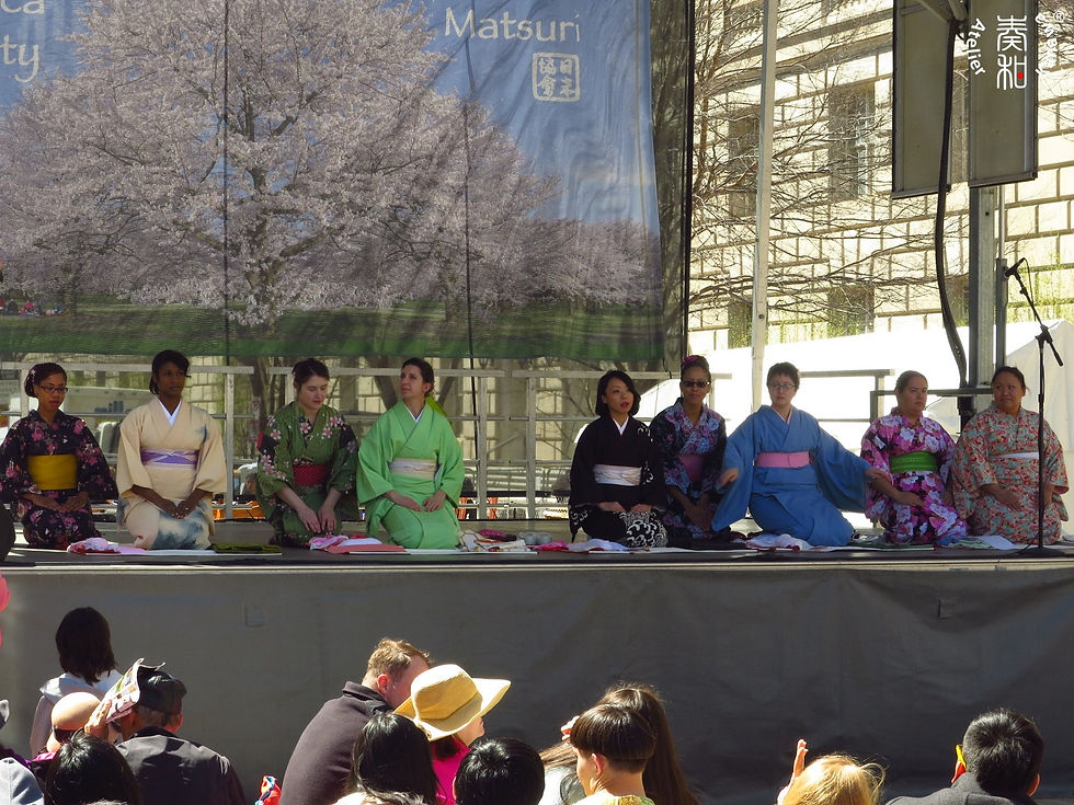 アトリエ奏和:着物ファッションショーAtelier Kanawa Kimono Fashion Show