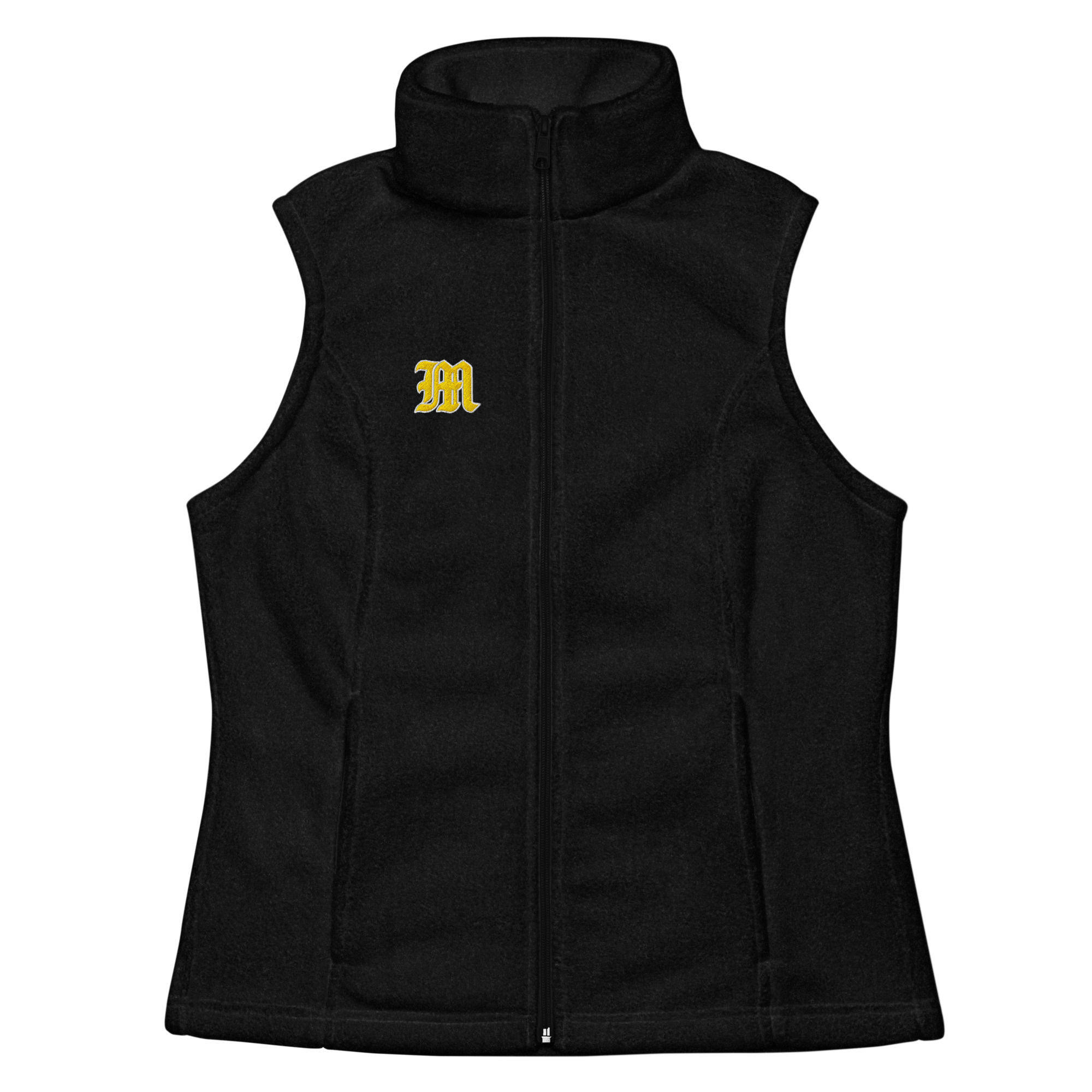 MacStrength M logo - Embroidered Women’s Columbia fleece vest