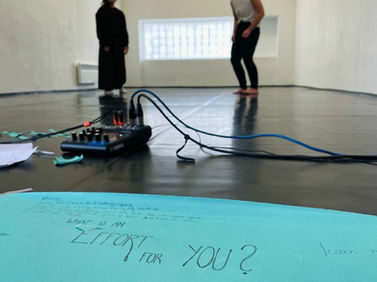 Effort // Kvinnereller - Visning - Work in progress