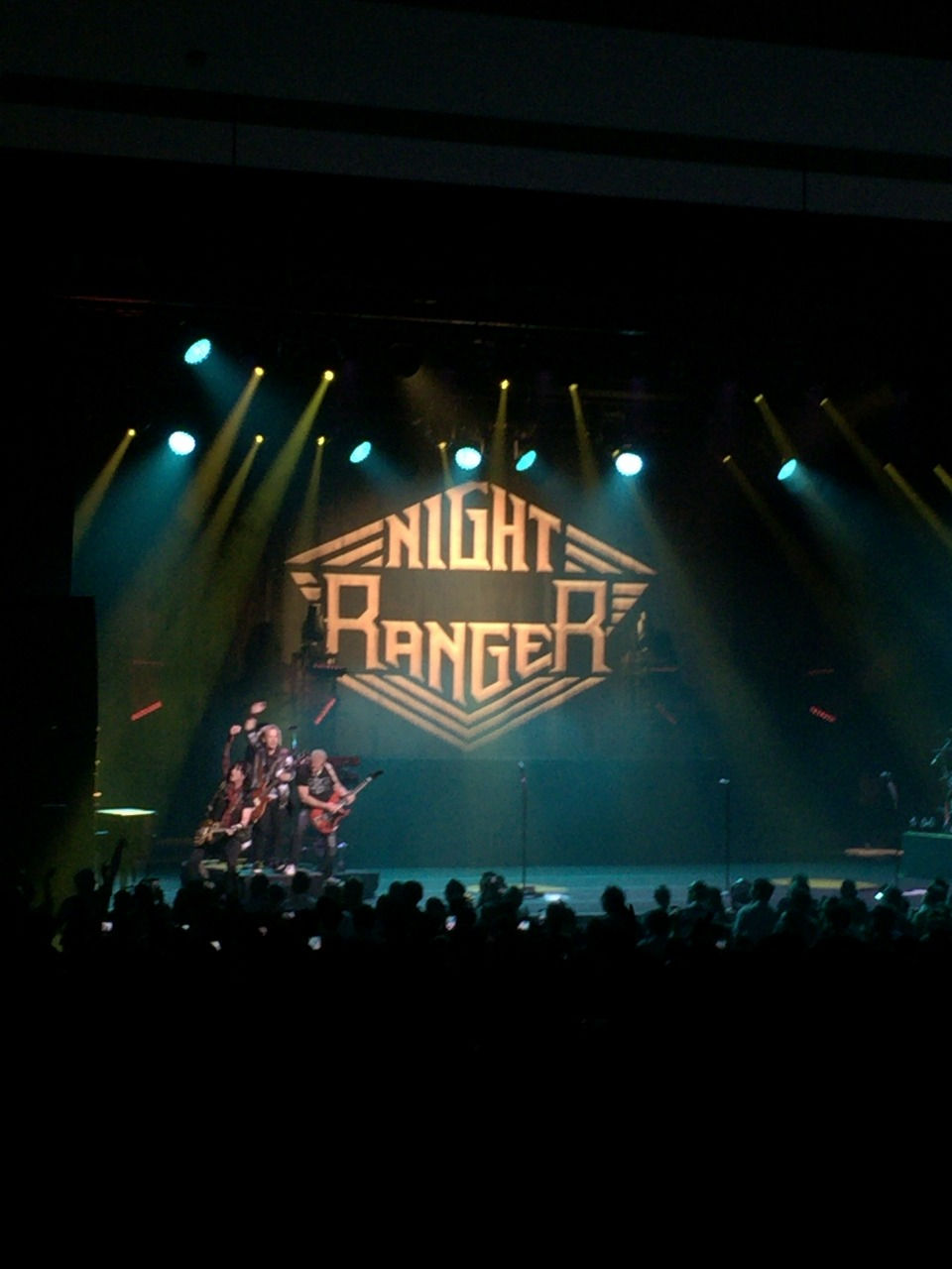 "NIGHT RANGER" ON THE STAGE