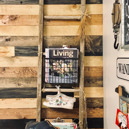 office feature wall