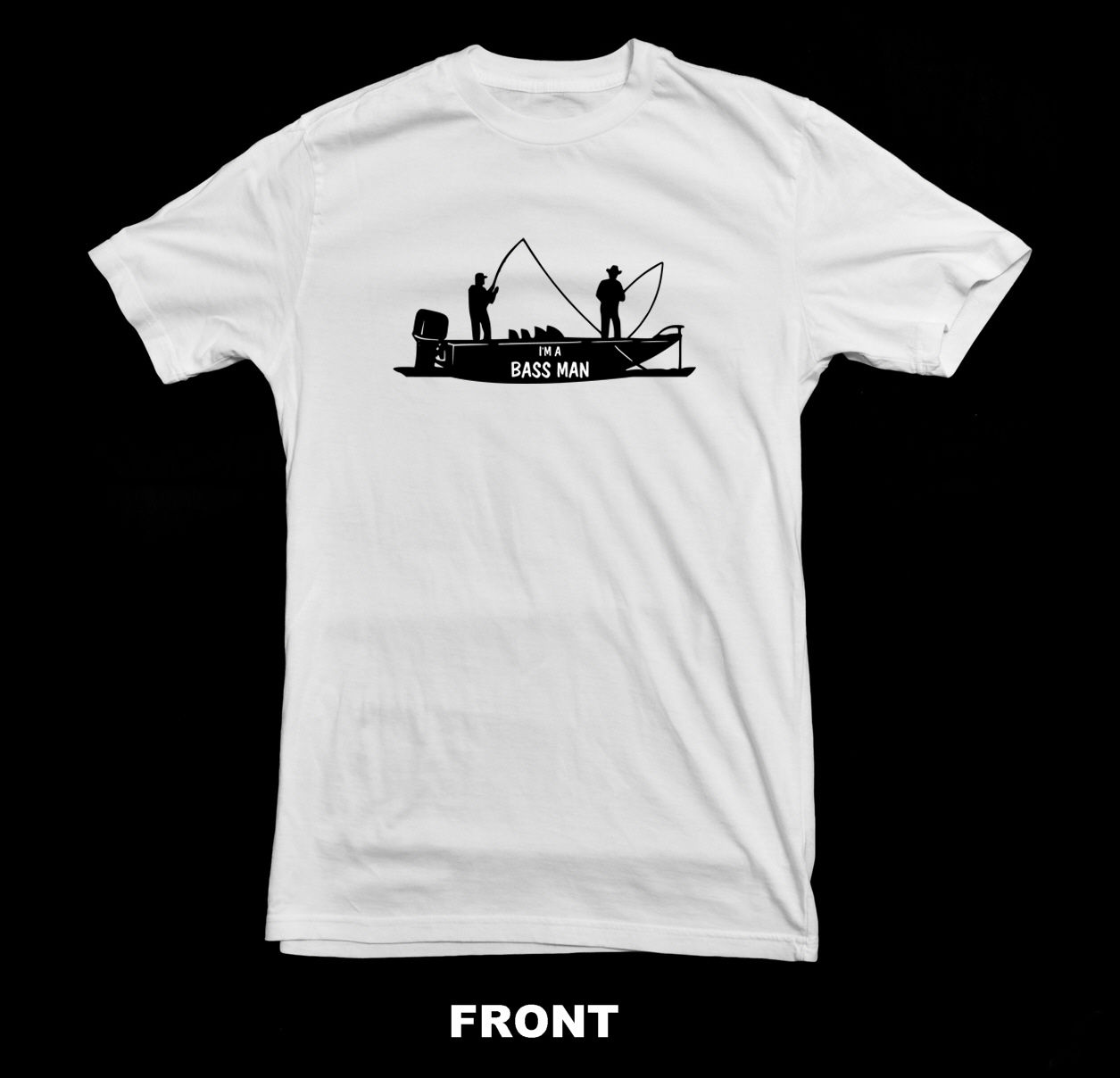 Fishing T-Shirt "I'M A BASS MAN" T-SHIRT