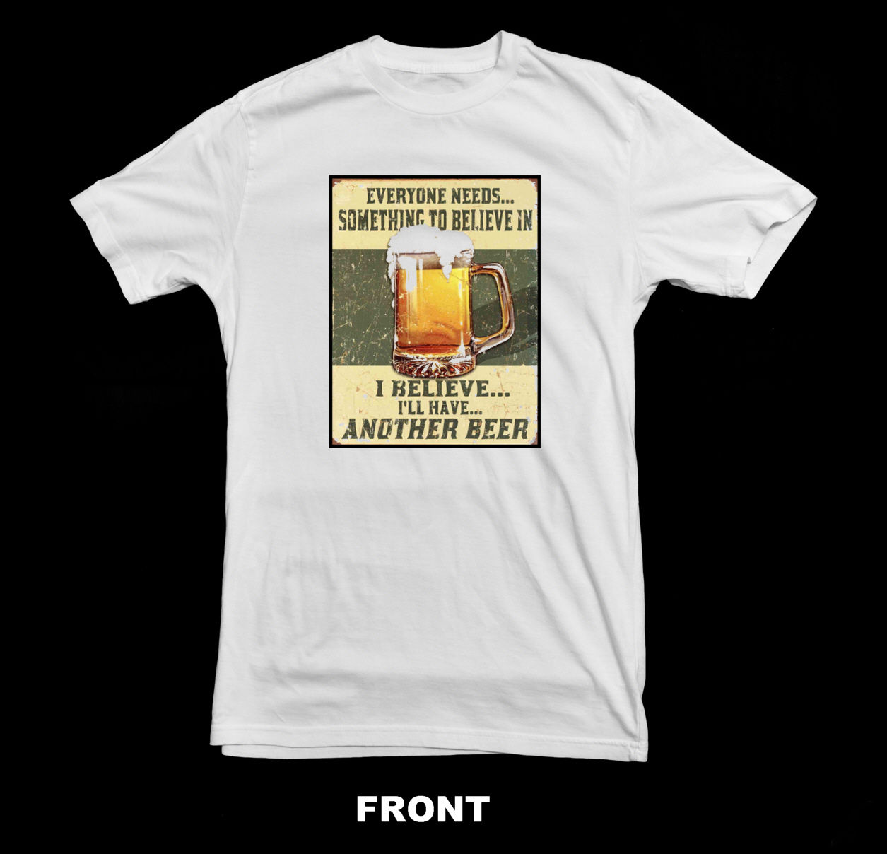 Vintage Style Beer T-Shirt | I'll Have Another Beer