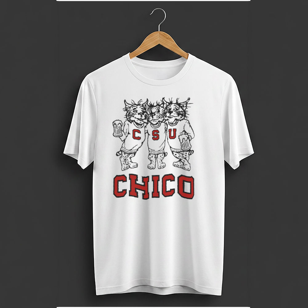 Chico State Drinking Wildcats T-Shirt