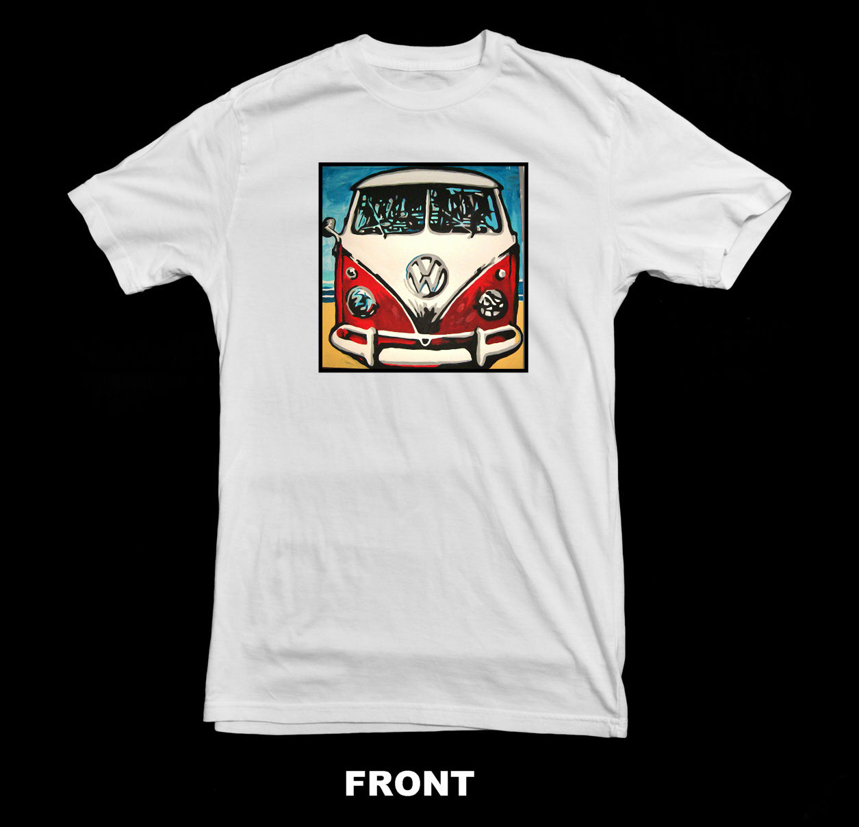 Volkswagen Vintage VW Micro Bus Art T-Shirt
