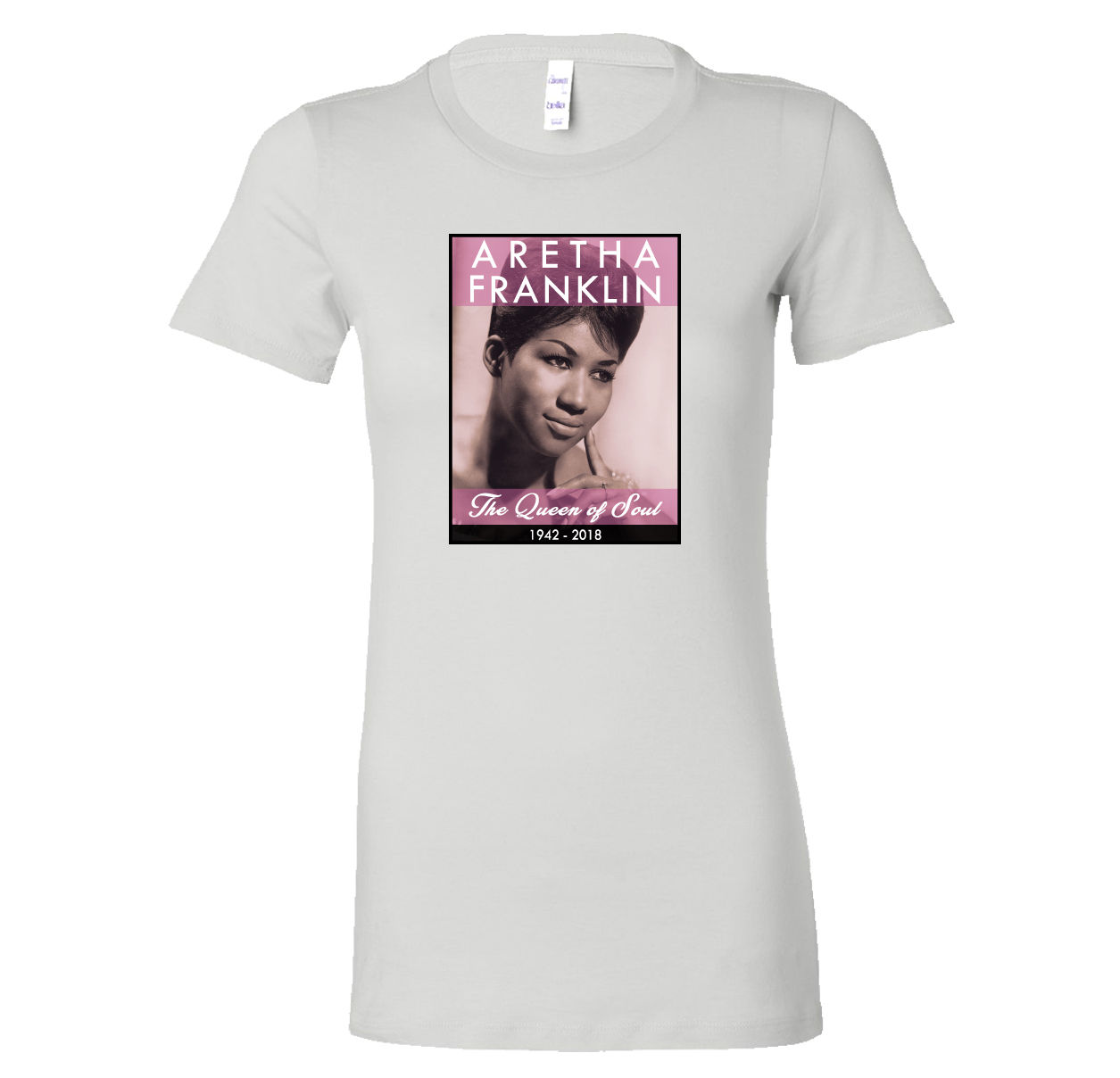 ARETHA FRANKLIN COMMEMORATIVE LADIES T-Shirt / Tee