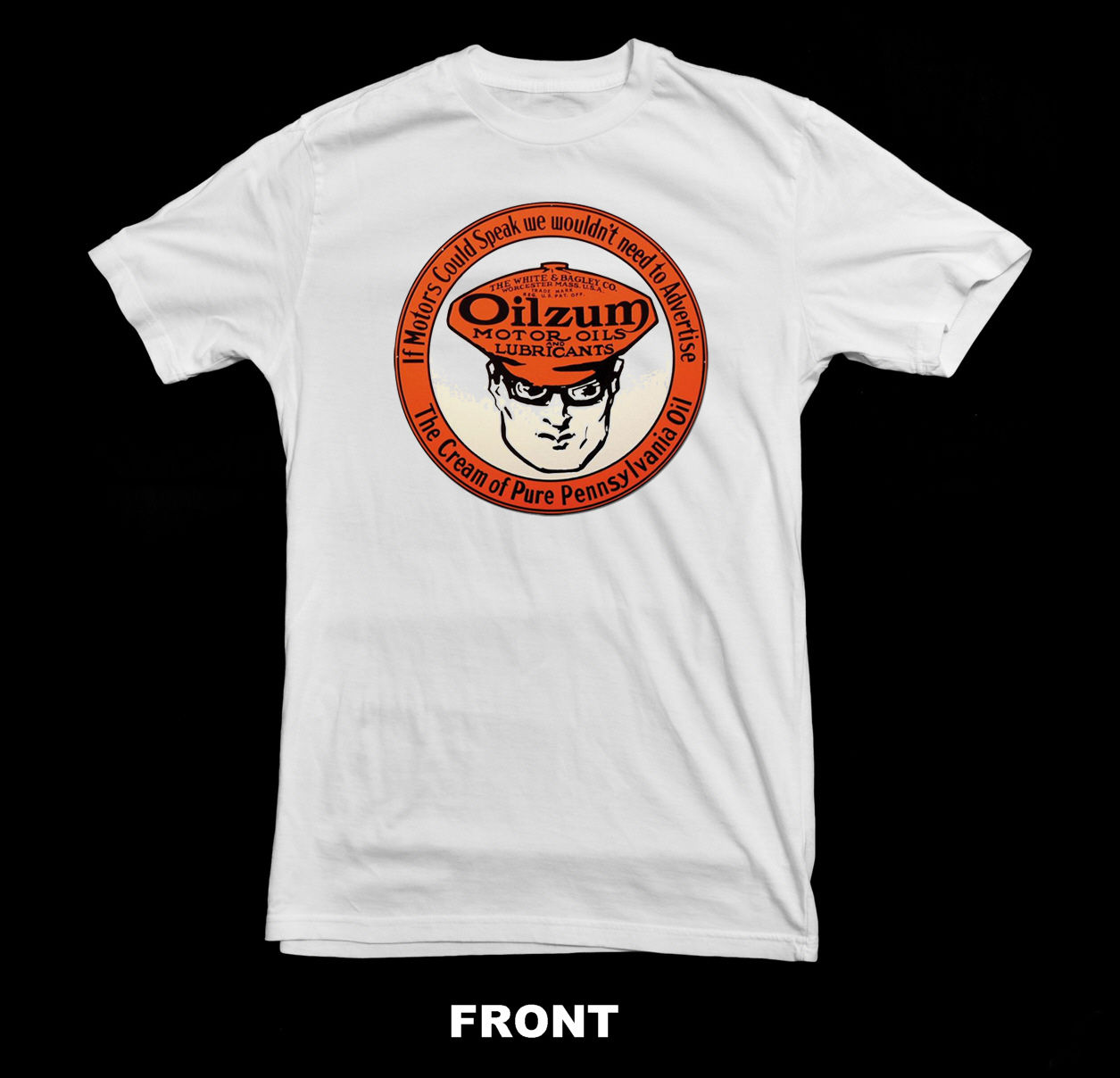 Oilzum Motor Oil White T Shirt