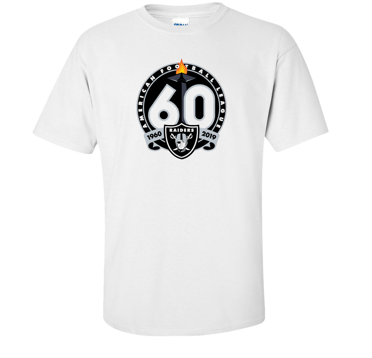 Oakland Raiders 60th Anniversary T-Shirt