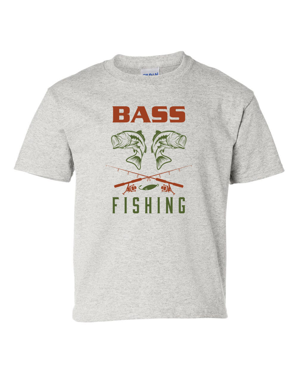 Bass Fishing Vintage Style T Shirt