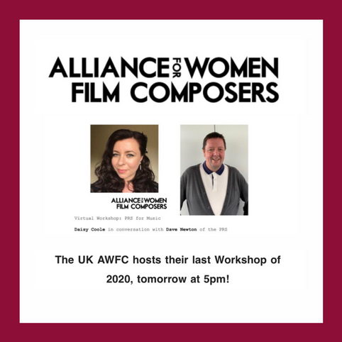 Daisy Coole of Two Twenty Two hosts PRS workshop with the Alliance for Women Film Composers