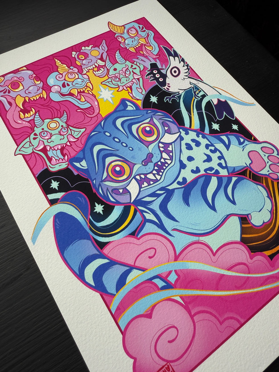 kpop demon hunters print