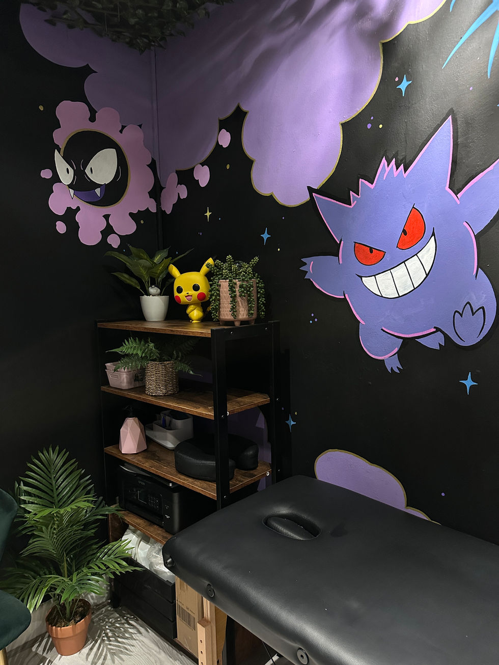 mt moon tattoo shop, gloucester uk gengar ghost