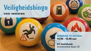 Veiligheidsbingo voor senioren bij VV Smitshoek