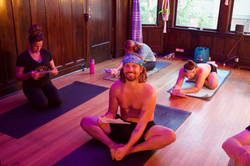 josh yoga class