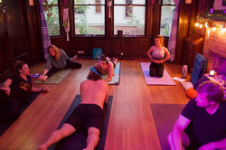 yoga class hang