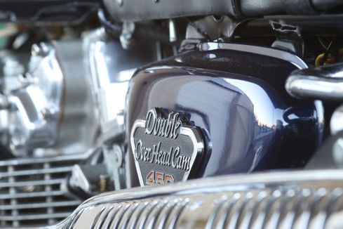 Honda CL450 side cover