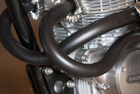 Honda CL450 exhaust