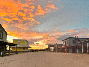 Step into Cinematic History at Sunset!