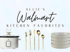 Walmart storefront- allies kitchen table