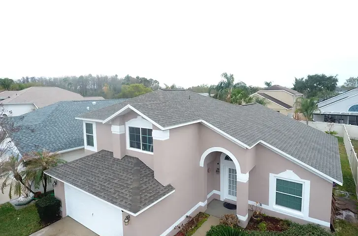 roof soft wash cleaning in Hunters Creek, Orlando, FL