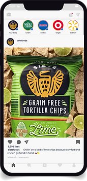 siete lime chips, limes, bag, pinterest, aesthetic , social media post, mockup