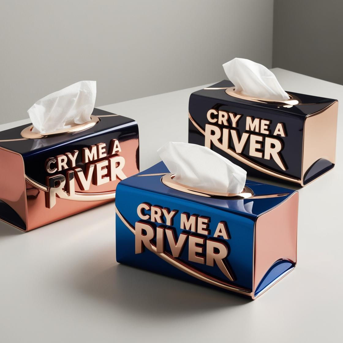Cry me a River Tissue Box