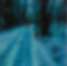 Brent cotton artwork of man walking down dark street in the snow