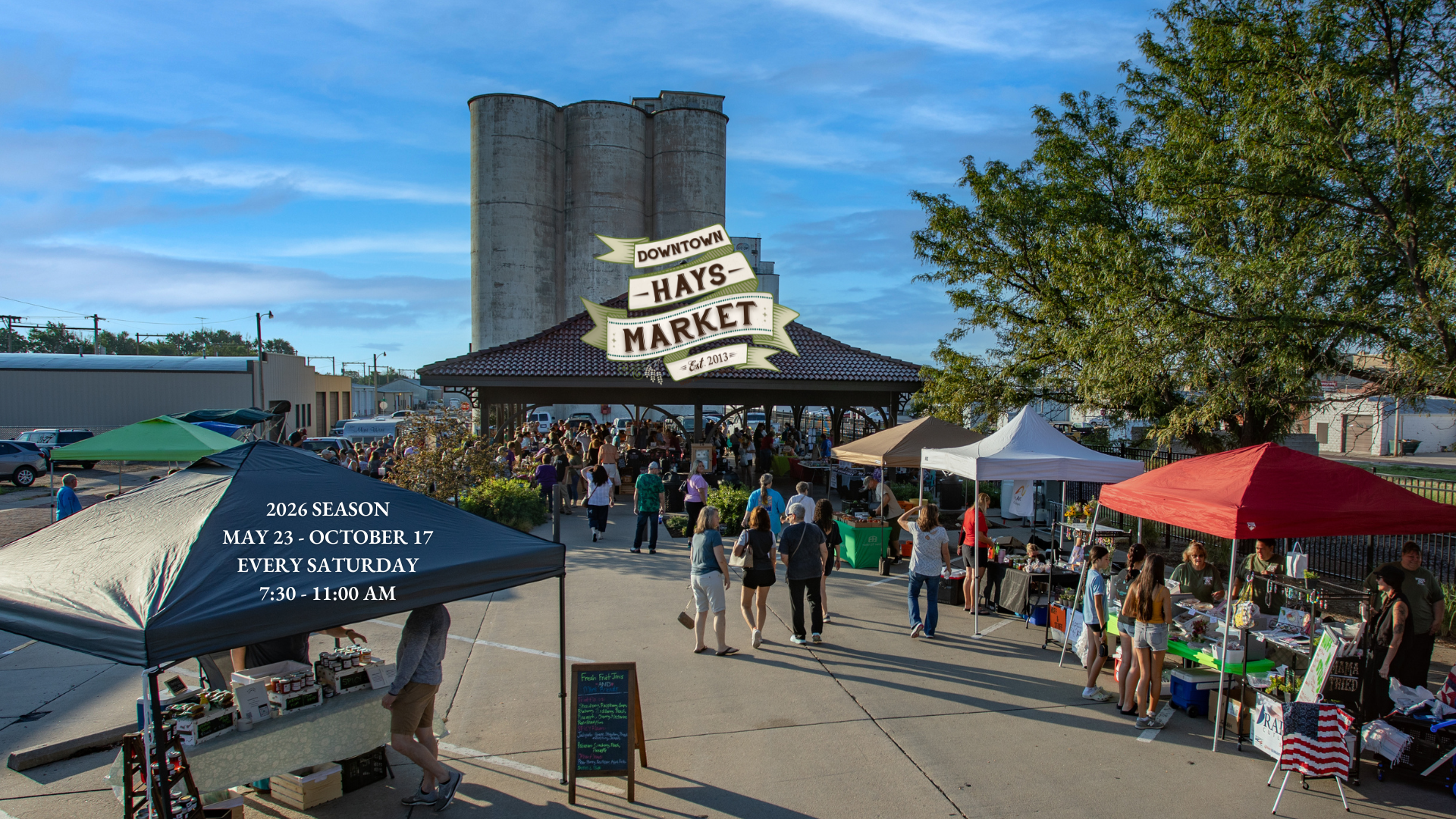 Downtown Hays Market in Hays