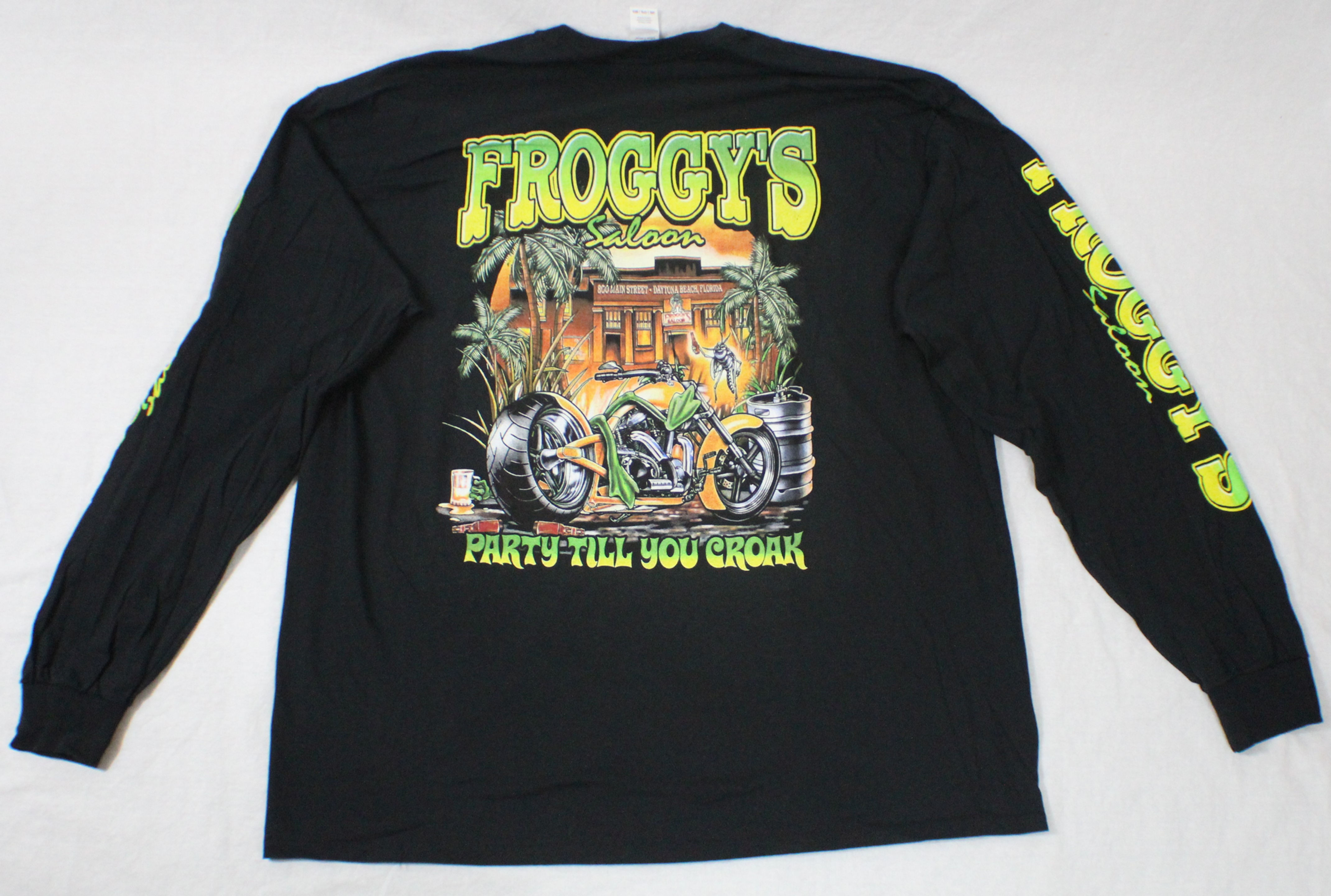 "Party 'till you Croak" Long Sleeve
