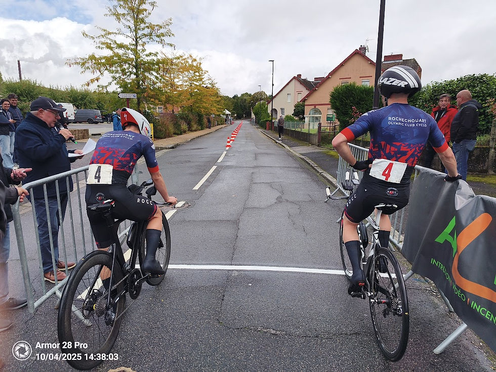 Départ des concurrents sous la surveillance de Jo (4)