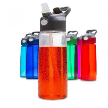 SQUEEZE PLÁSTICO 650 ML COM BICO ACIONADOR