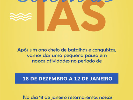 AVISO DE FÉRIAS COLETIVAS