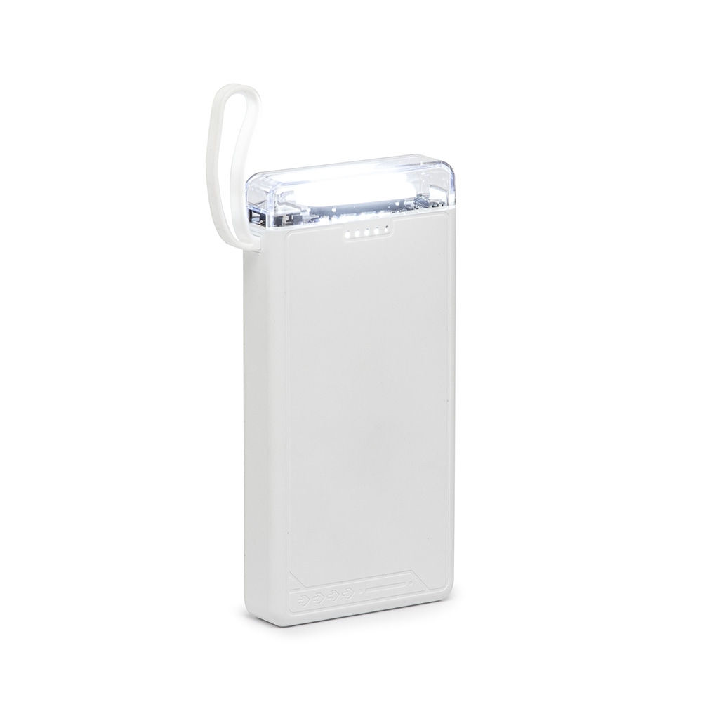 POWER BANK 10.000AH COM LANTERNA E MULTISSAÍDAS